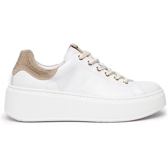 Nerogiardini Bling Back Low-top Leather Trainer Sneakers...